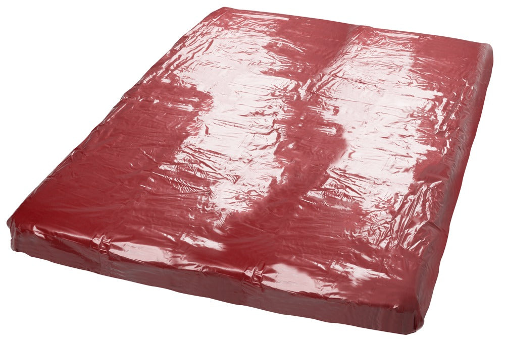 Sábana Vinilo Rojo Bordeaux 200x230 cm - Fetish Collection