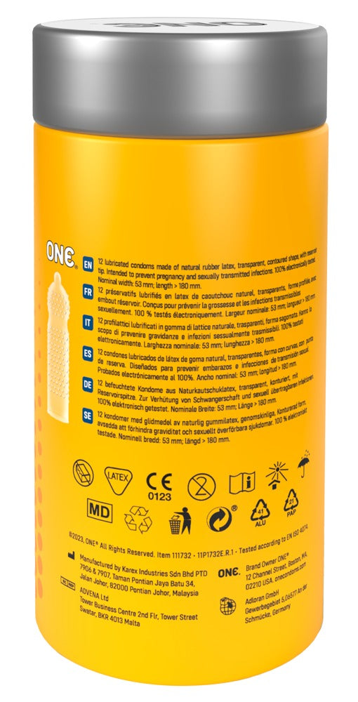 ONE Super Studs x 12 - Preservativos con Protuberancias Estimulantes