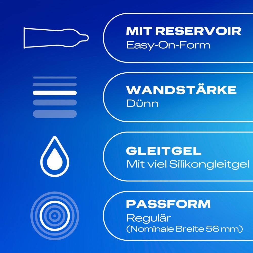 Durex Gefühlsecht Xtrafeucht - Preservativos Extra Lubricados 10 unidades