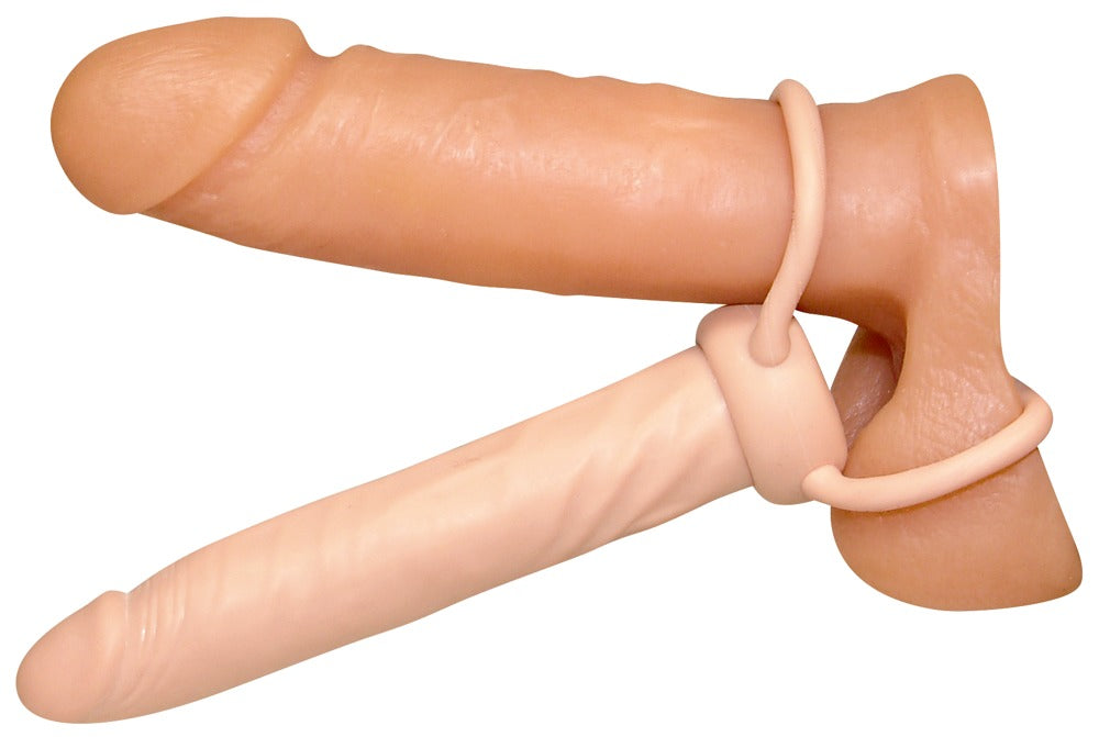 Anal Special Nature - Dildo Anal Flexible con Anillos para Pene y Escroto