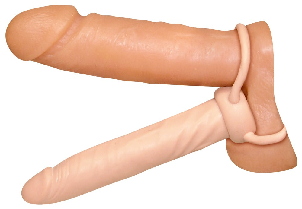 Anal Special Nature - Dildo Anal Flexible con Anillos para Pene y Escroto