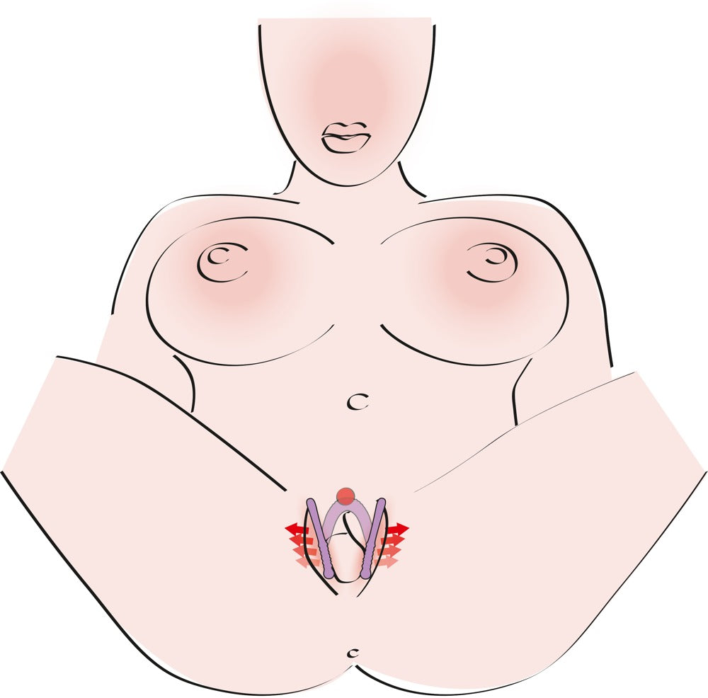 Intimate Spreader Purple You2Toys - Esparcidor de Labia Lila