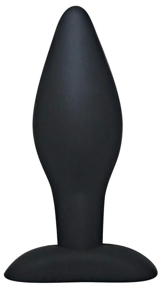 Black Velvets Large Plug - Plug Anal de Silicona Suave con Base de Seguridad