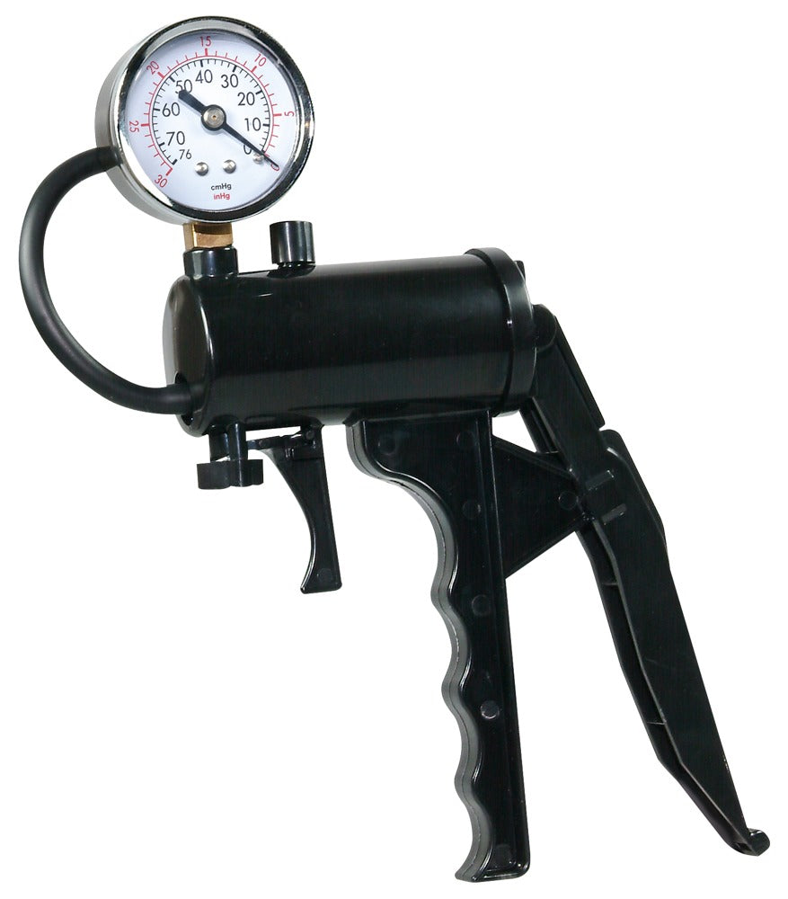 Stiff & Strong Pump - Bomba de Vacío para Pene con Manómetro