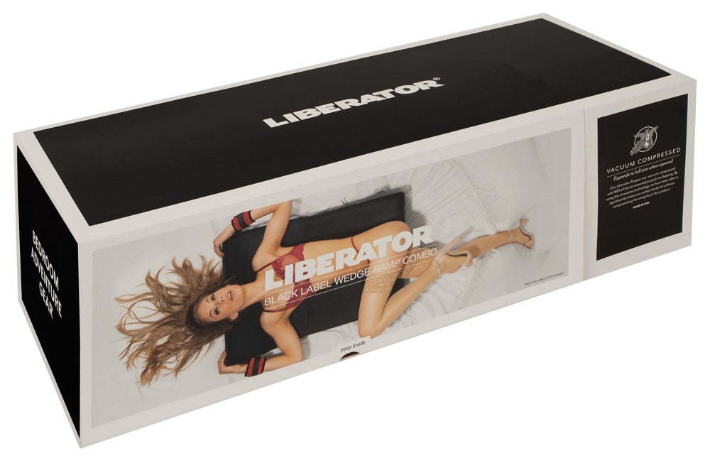 Liberator Wedge Ramp Black Label con Esposas - Cojín Anatómico