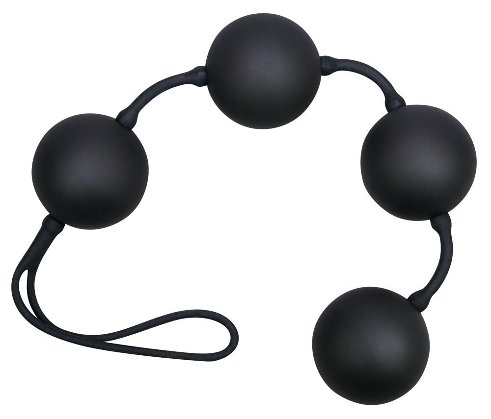 Velvet Black Balls 4pcs - Bolas Chinas con Textura Suave You2Toys