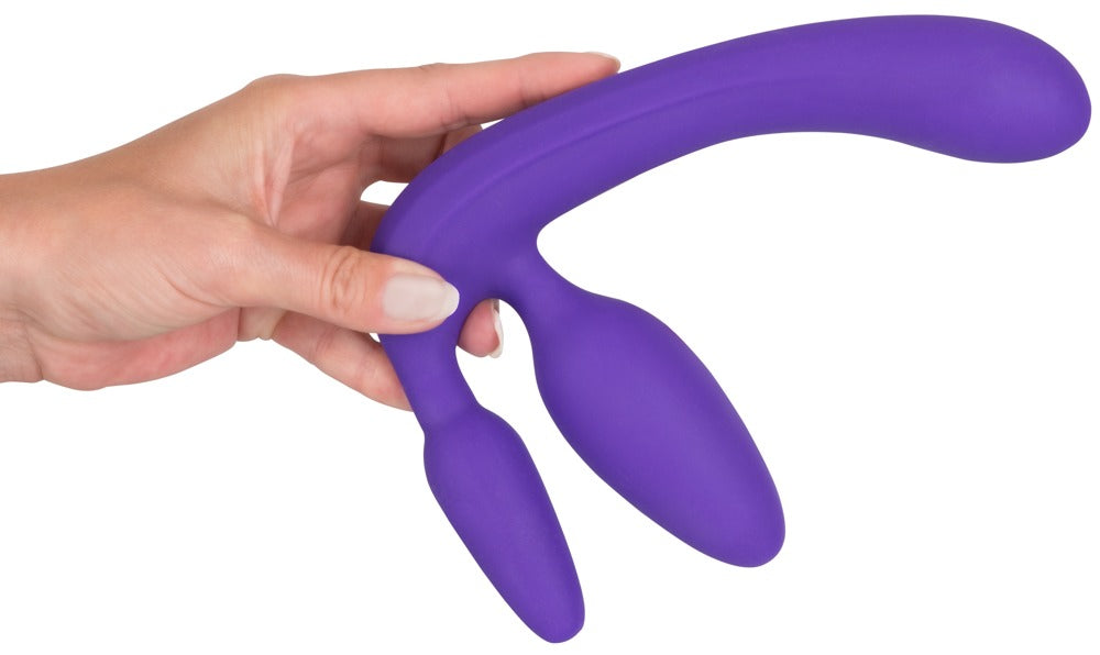 Triple Teaser Strap-On sin Cinturón - You2Toys Silicona