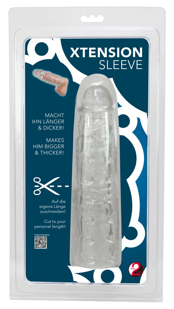 XTension Sleeve Transparent - Funda Extensora de Pene You2Toys