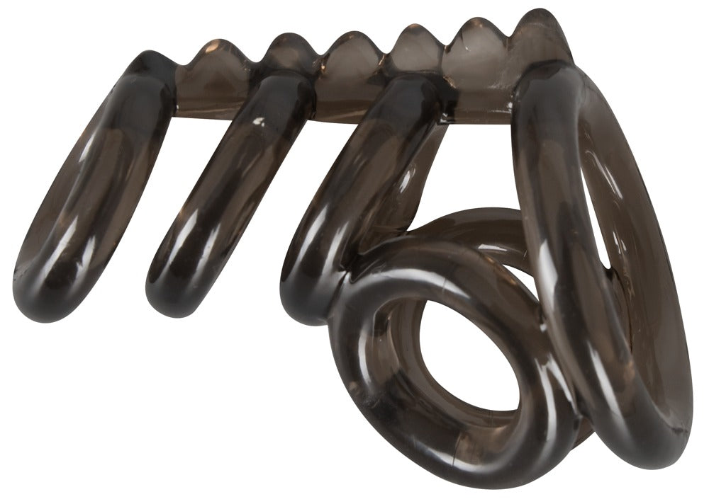 BK Cock Ring Bad Kitty - Anillo Pene Regulable Gris