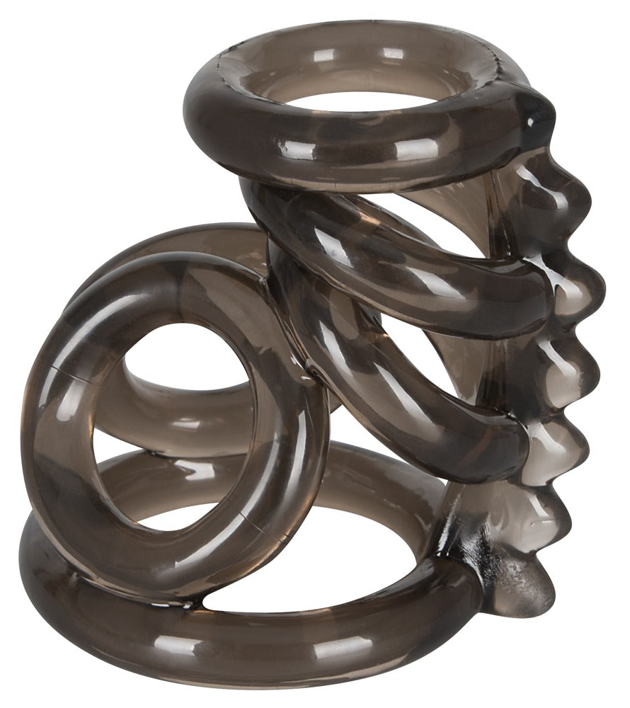 BK Cock Ring Bad Kitty - Anillo Pene Regulable Gris