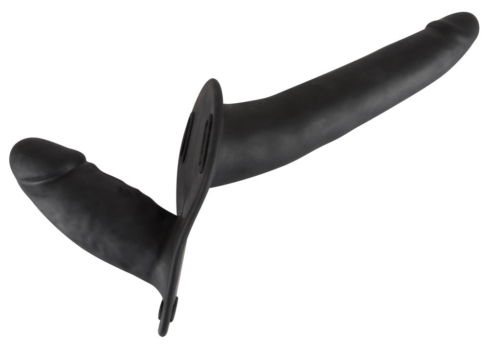 Double Strap On Black Silicone You2Toys - Arnés Doble Penetración