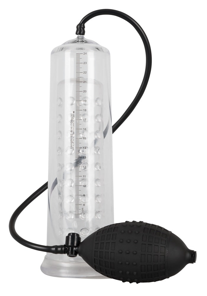 Fantastic Power Pump - Bomba de Vacío con Manga de Nudos y Escala de Medición