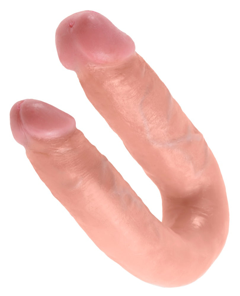King Cock Double Trouble M - Dildo Doble Realista con Ventosa