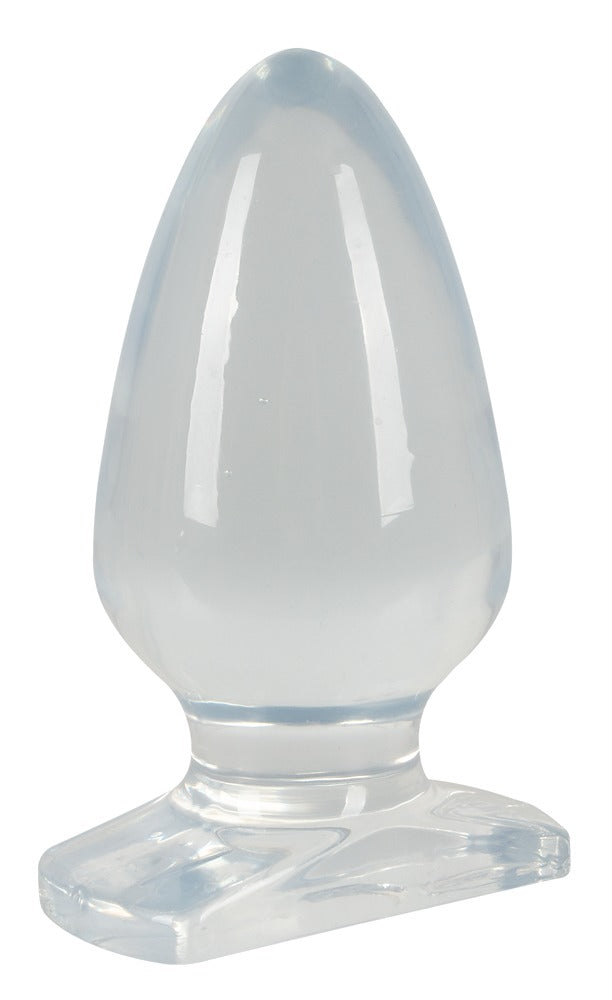 Crystal Plug & Joy Anal - Transparente PVC 13cm