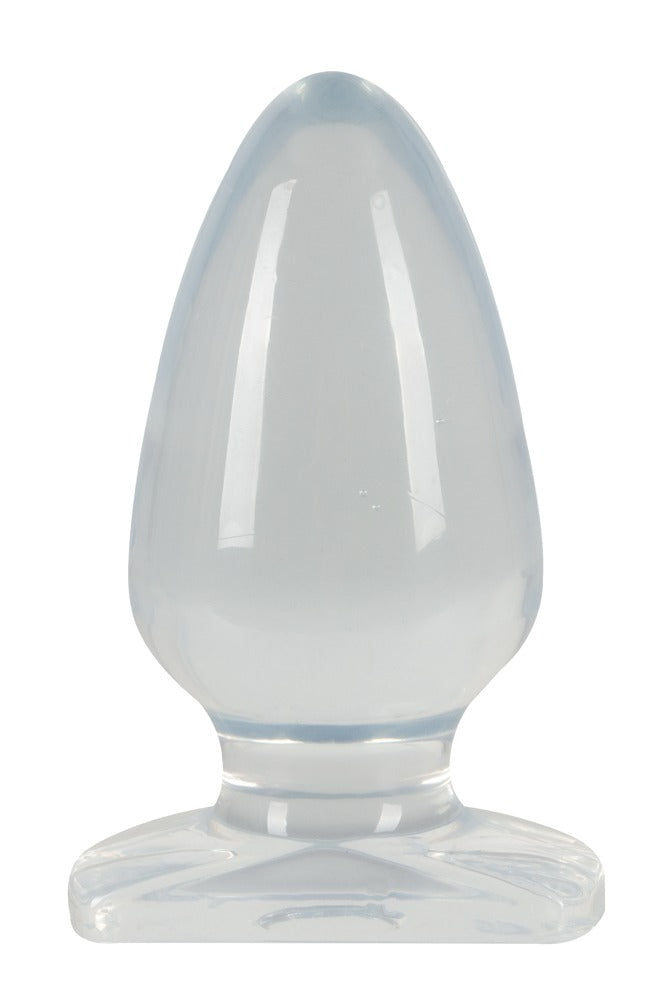 Crystal Plug & Joy Anal - Transparente PVC 13cm
