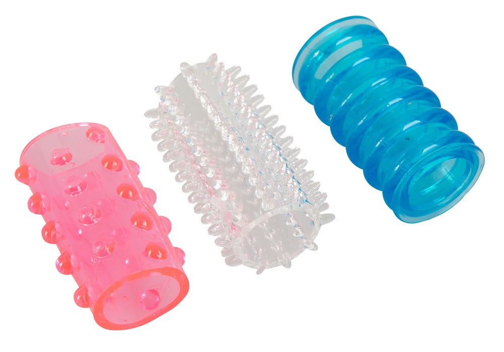 Tokio Sleeves Silikon 3er Set - Fundas Estimulantes You2Toys