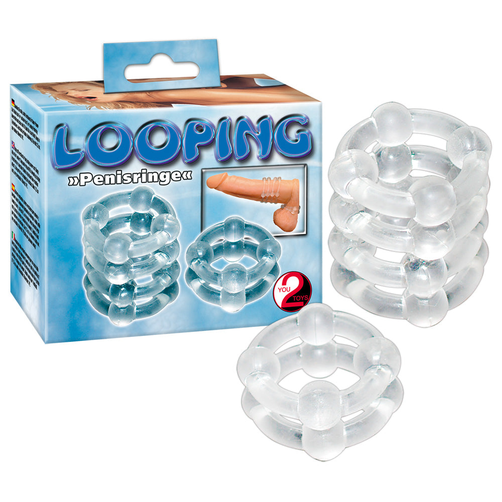 2er Silicon Ring Set Looping - Anillos de Silicona You2Toys