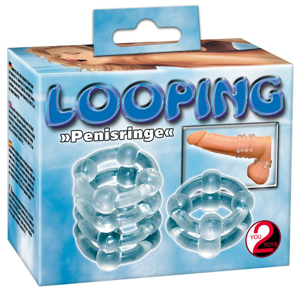 2er Silicon Ring Set Looping - Anillos de Silicona You2Toys