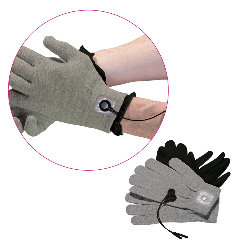 Magic Gloves Mystim - Guantes de Electroestimulación Bipolar