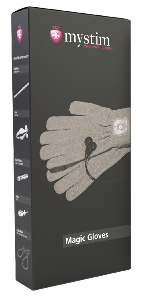 Magic Gloves Mystim - Guantes de Electroestimulación Bipolar