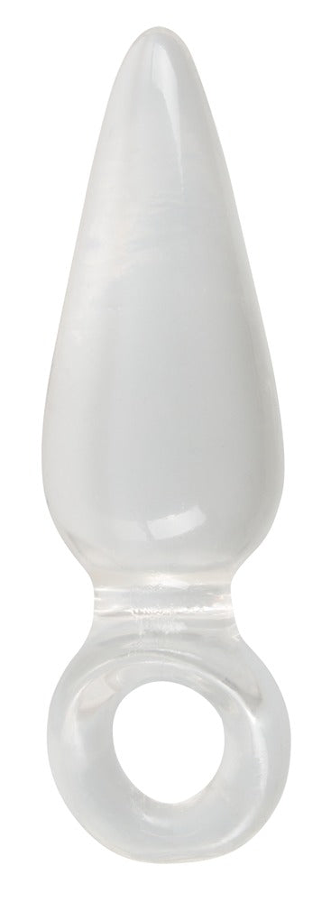 Finger Plug You2Toys - Plug Anal Transparente con Aro de Dedo