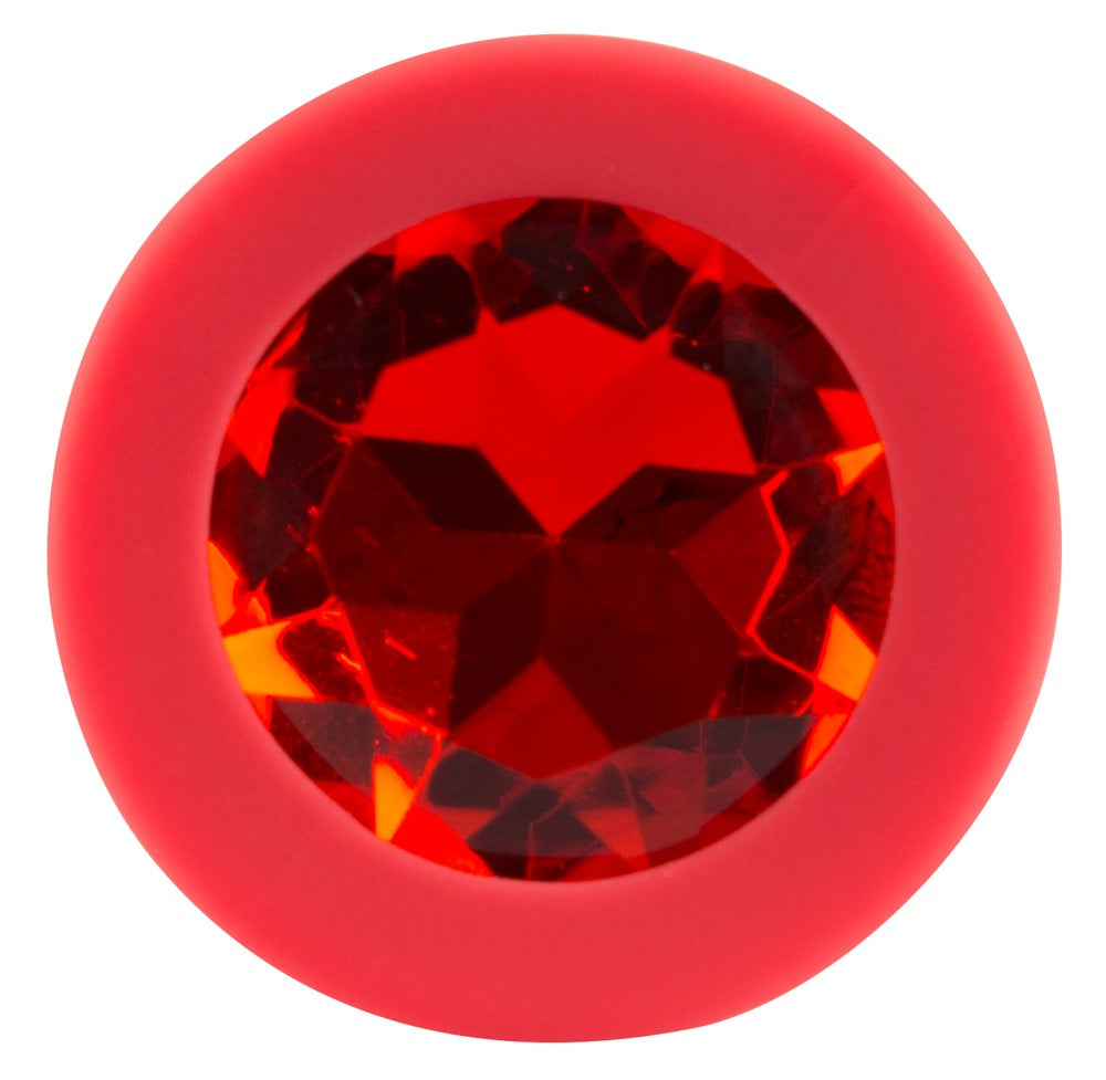 Colorful Joy Jewel Red Plug - Tapón Anal Decorativo Rojo