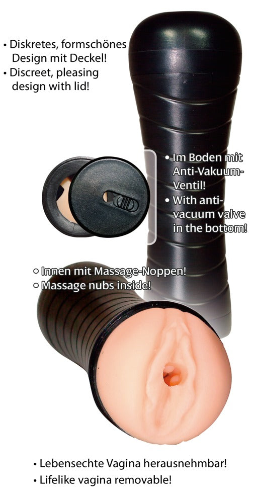 Pussy to Go Masturbator - Masturbador Discreto en Envase