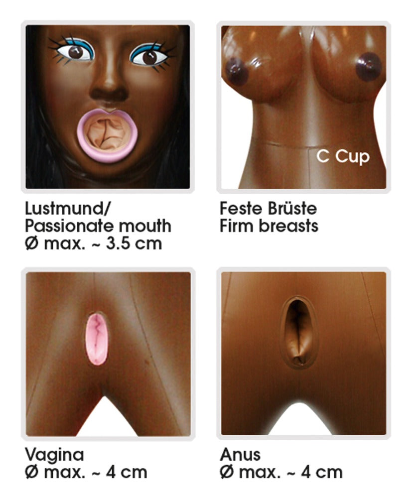 You2Toys Tyra Sex Doll - Muñeca Hinchable de Tamaño Natural 152cm