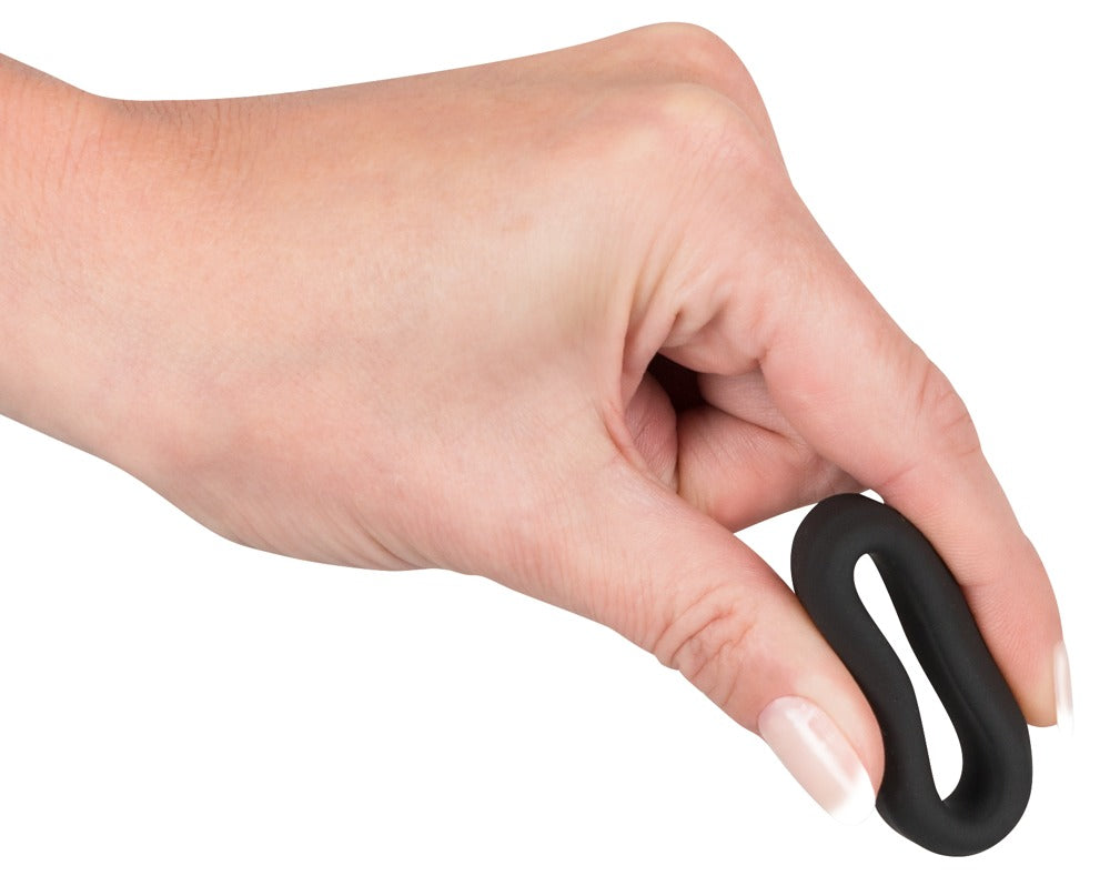 Black Velvets Cock Ring - Anillo de Silicona 26 mm