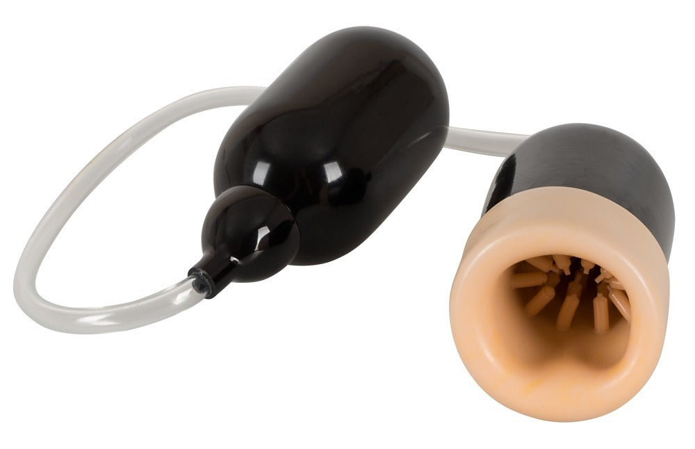Blowjob Sensation - Bomba de Vacío Manual con Nódulos Estimuladores
