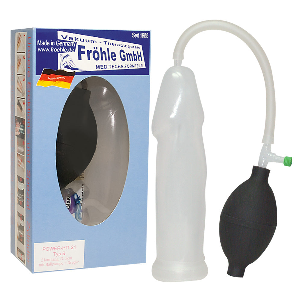 Bomba de Vacío Anatómica Slim Fit FRÖHLE - Material Flexible