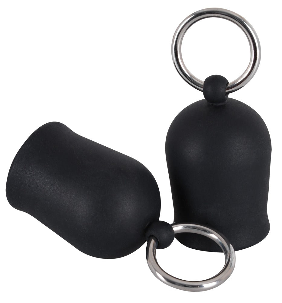 Nipple Suckers Black Velvets - Succionadores de Pezones con Anillo Metálico