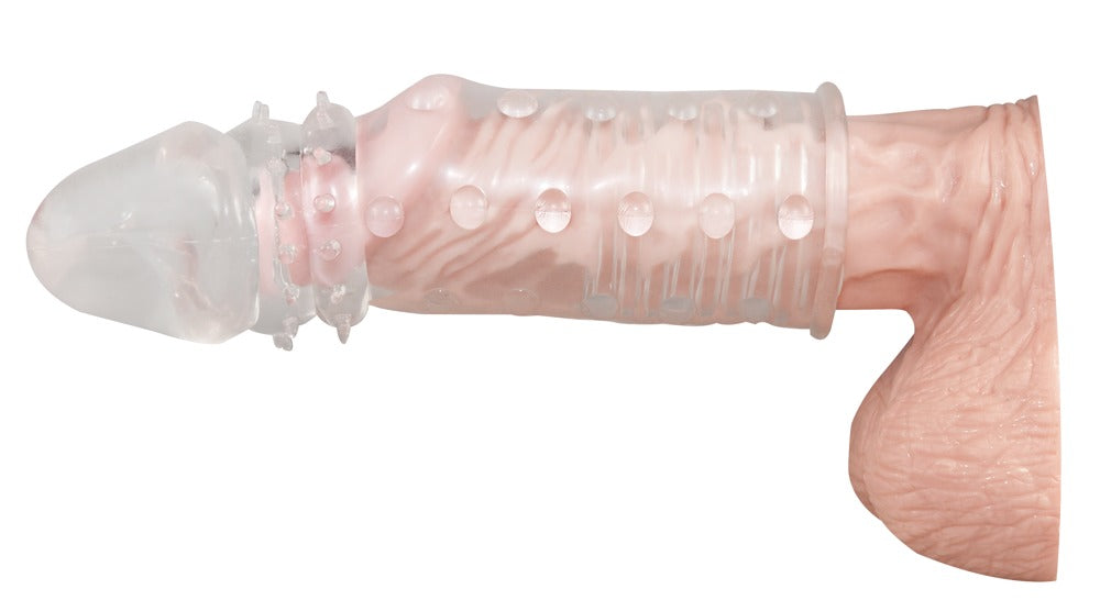 Fun Extension Clear Penis Sleeve - Funda Transparente con Texturas You2Toys