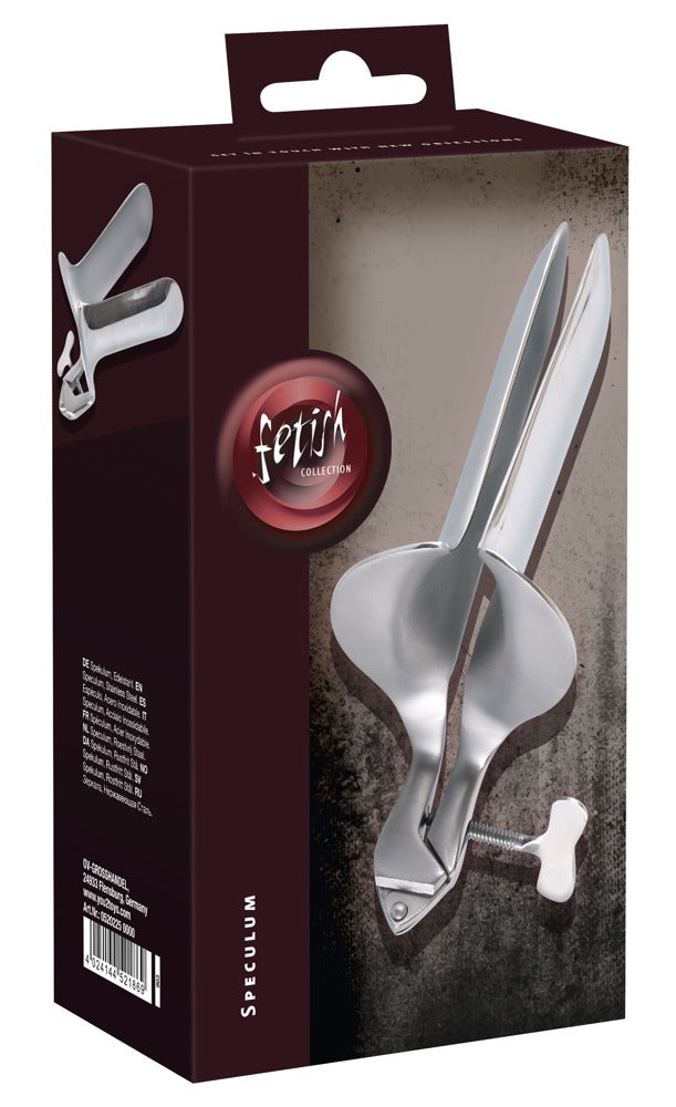 Espéculo Vaginal Fetish Collection - Acero Inoxidable Profesional