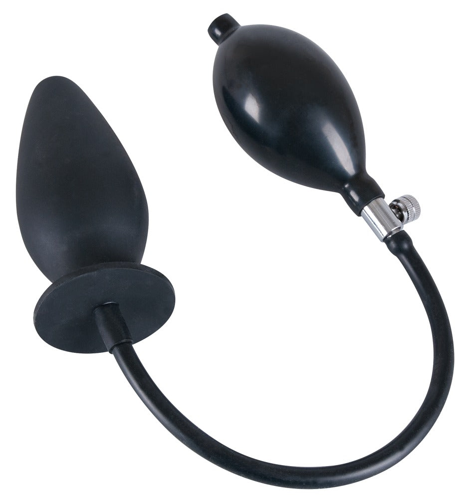 Plug Anal Hinchable You2Toys True Black Silicona - 9 cm