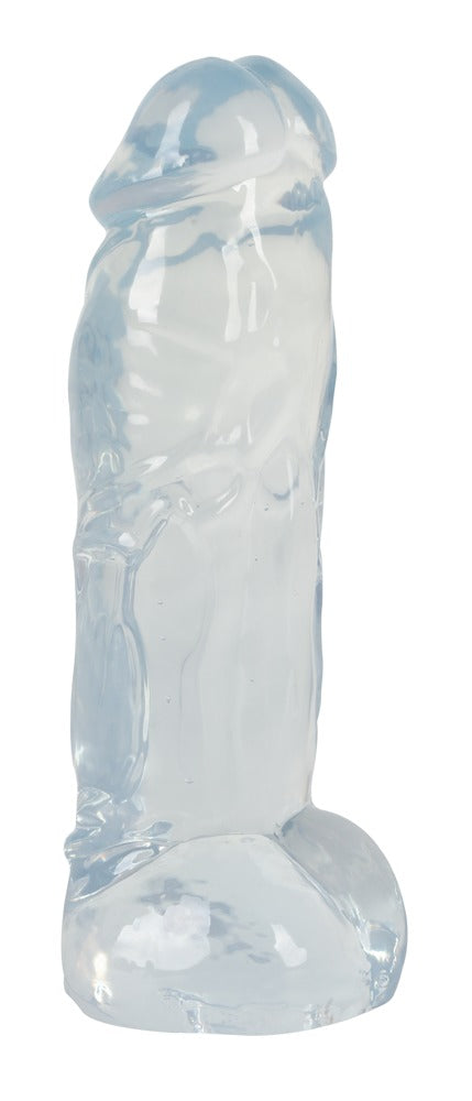 Crystal Clear Big Dong - Dildo Realista de 22 cm