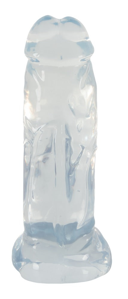 Crystal Clear Big Dong - Dildo Realista de 22 cm