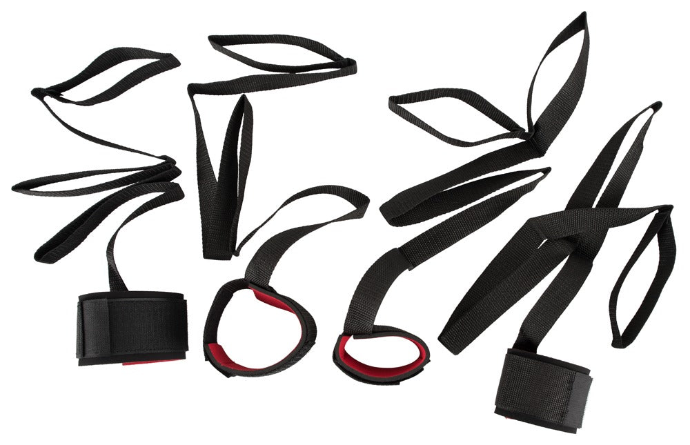 Restraint Set Bondage You2Toys - Esposas Acolchadas con Bandas de 1,2m