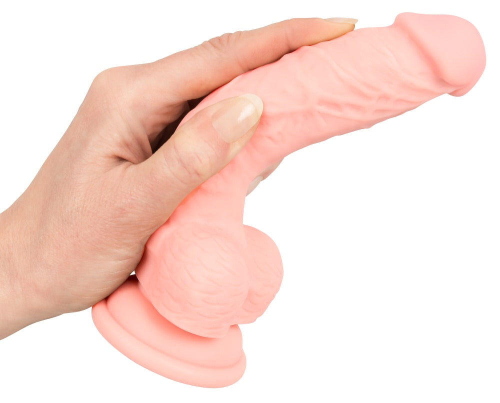 Medical Silicone Dildo 18 cm - Consolador Realista con Ventosa