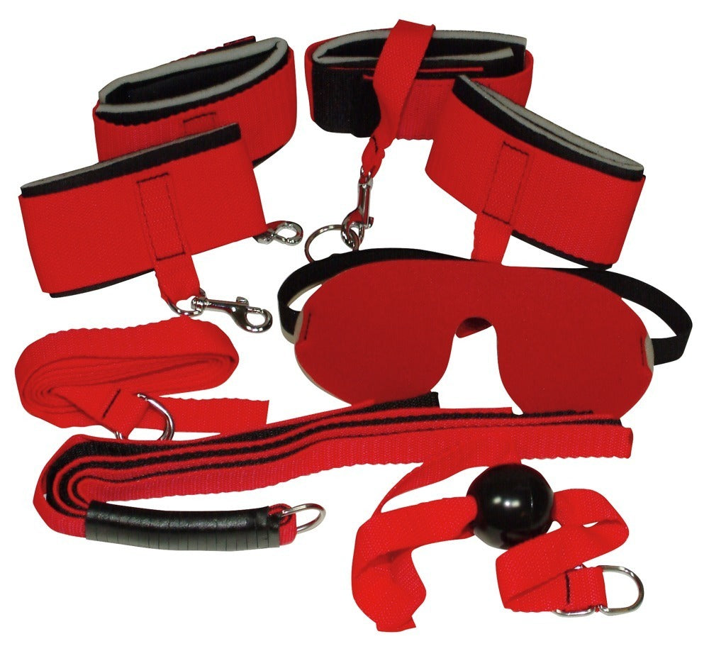 BK Red Giant Set 8 Piezas - Kit BDSM Completo Bad Kitty