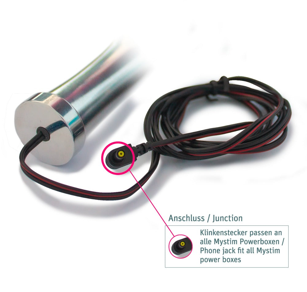 O(h!)-thello Oval Dildo Electro - Mystim Aluminio Médico