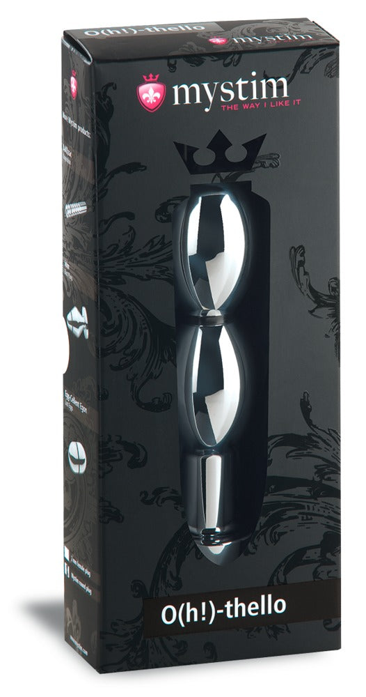 O(h!)-thello Oval Dildo Electro - Mystim Aluminio Médico