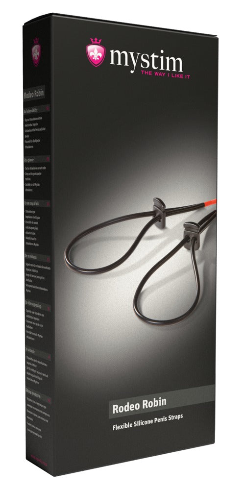 Mystim Rodeo Robin - Set de Cintas Electro para Pene y Testículos