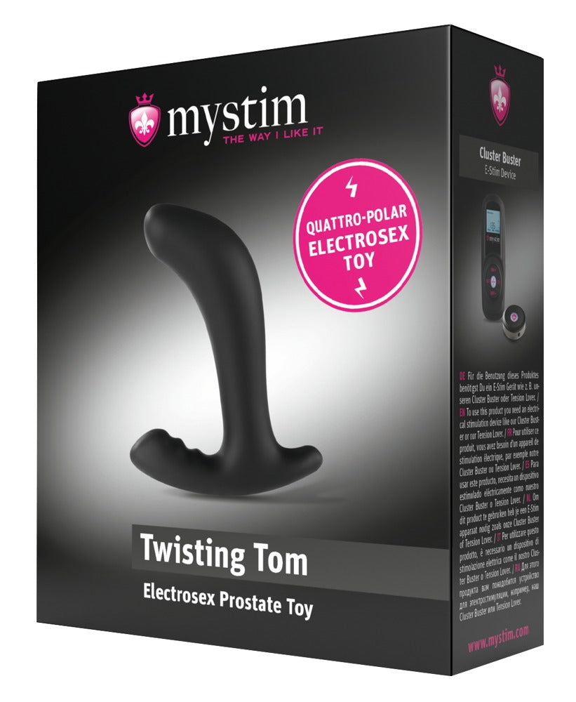 Twisting Tom - Estimulador Prostático Quattro-Polar de Silicona Médica