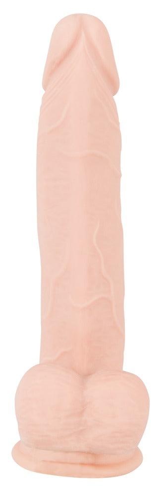 Nature Skin Medium Dildo 24cm - Consolador Realista Flexible con Ventosa