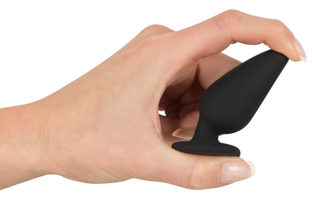 Black Velvets Heavy Plug S 40g - Plug Anal Flexible con Base