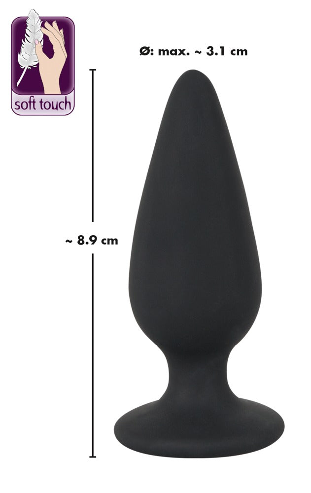 Black Velvets Heavy Plug M - Plug Anal 75g con Soporte