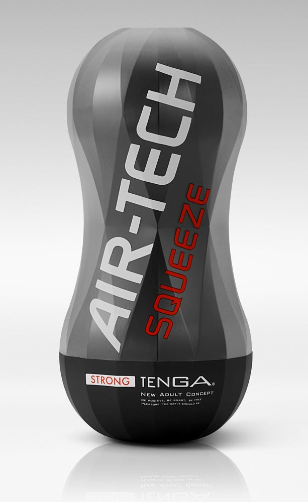 Tenga Air Tech Squeeze Strong - Masturbador Reutilizable con Aerostimulación