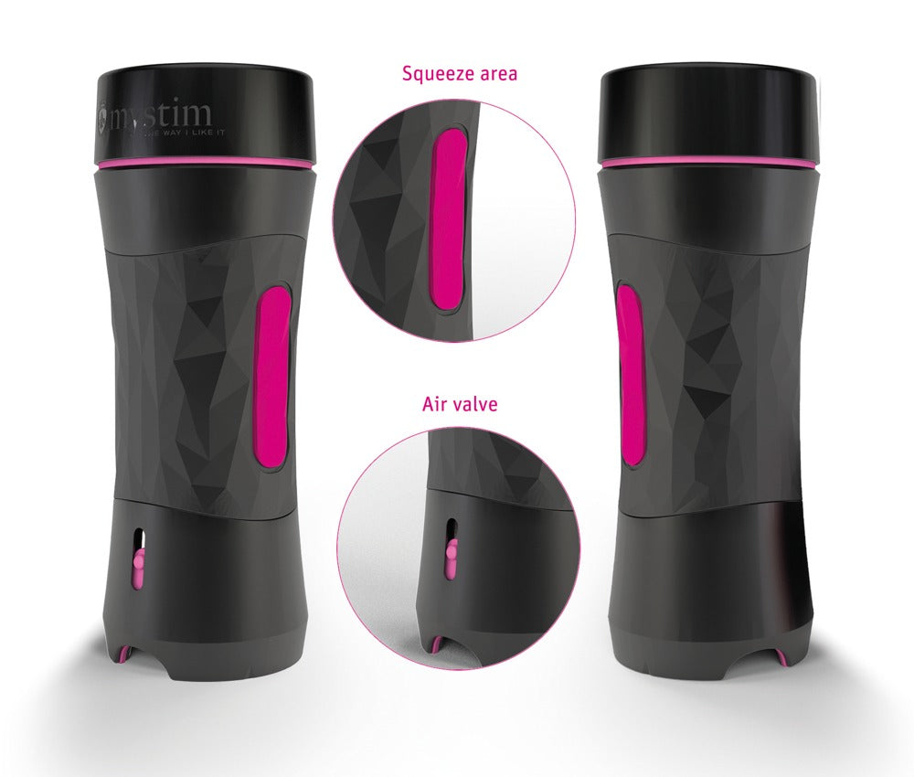 OPUS Mica Masturbador Manual - Diseño Ergonómico con Control de Vacío