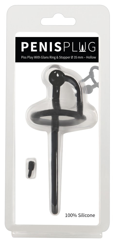 Penis Plug Piss Play with Stop - Estimulación Uretral Avanzada